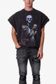MNML Dream Cut-Off Tee Washed Black