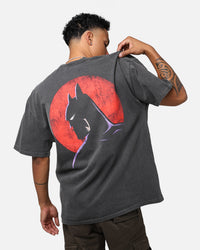 73Studio X DC Batman The Animated Series Heavyweight Vintage T-Shirt Washed Black
