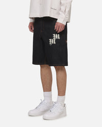Carré x Disney Mickey & Friends Denim Jorts Raw Indigo