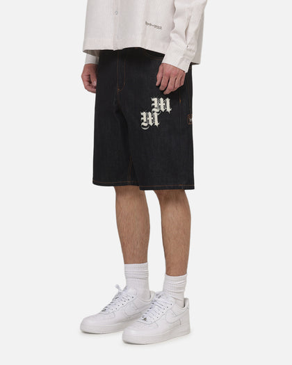 Carré x Disney Mickey & Friends Denim Jorts Raw Indigo