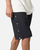 MNML Side Snap Nylon Shorts Black