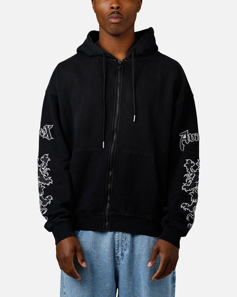 Avirex Goth Zip Hoodie Black | Culture Kings US