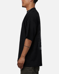 The Anti Order Endless Egress Mock T-Shirt Black