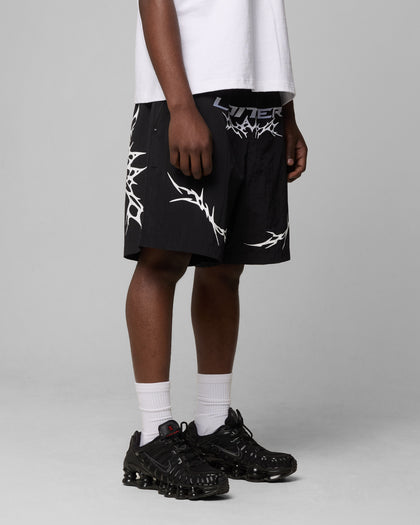 Loiter Cyber Walk Shorts Black