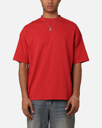 Culture Kings Oversized Blank T-Shirt Red