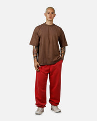 American Thrift Jogger Pants Washed Red