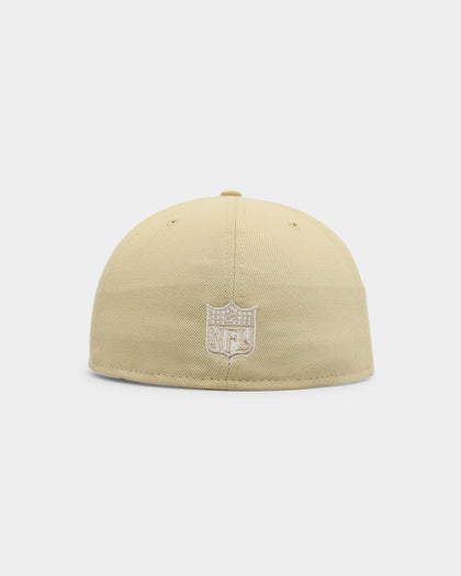 New Era San Francisco 49ers 'Raffia Front' 59FIFTY Fitted Vegas Gold
