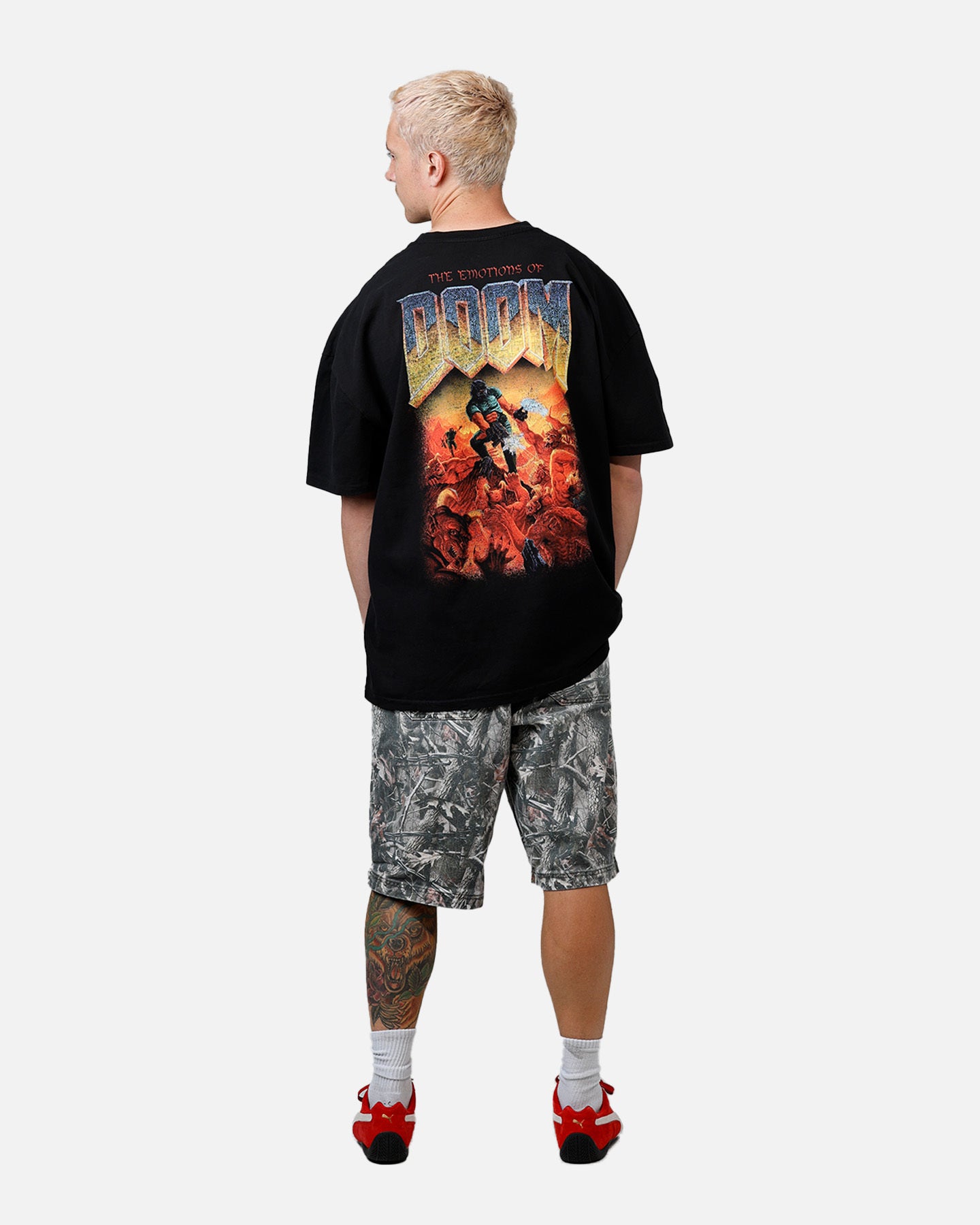 61old CYBSTA DOOM （AFF） 73Studio X DOOM Today I Feel T-Shirt Black | Culture Kings US