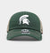 47 Brand Michigan State Spartans Trawler '47 Clean Up Strapback Dark Green