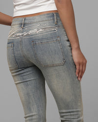 Loiter Women's Bootcut F-16 Denim Jeans
