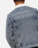 Saint Morta Gothic Distressed Denim Jacket Dirty Denim