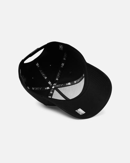 New Era Miami Heat 'NBA Black On Black' 9FORTY A-Frame Snapback Black