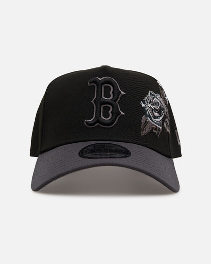New Era Boston Red Sox 'Stealth Roses' 9FORTY A-Frame Snapback Black