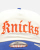 New Era New York Knicks 'Old English' 19TWENTY Snapback Official Team Colors