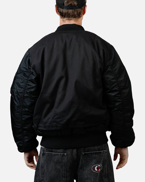 Alpha Industries MA-1 Mixed Cotton Jacket Black