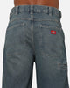 Dickies Denim 13" Loose Jean Shorts Khaki Tinted Blue