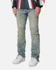 MNML D529 Moto Denim Jeans Vintage Blue