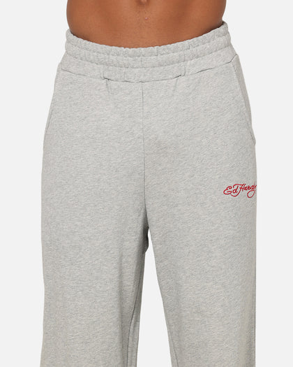 Ed Hardy Signature Track Pants Grey Marle