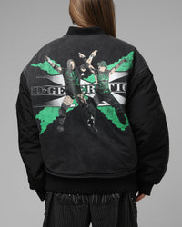 Loiter X WWE DX Generation Bomber Jacket Black