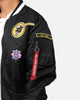 New Era X Alpha Series X MLB San Diego Padres MA-1 Bomber Jacket Black