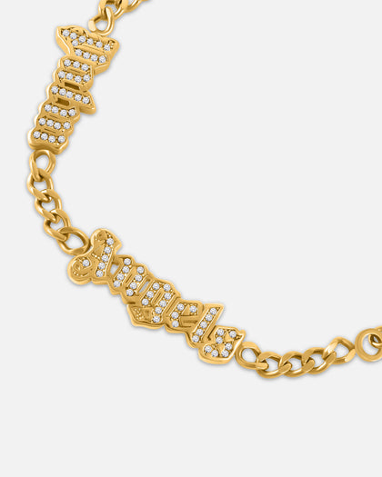 Palm Angels Grafia Bracelet Gold