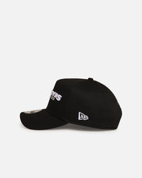 New Era Seattle Seahawks 'Upside Down Logo' 9FORTY A-Frame Snapback Black