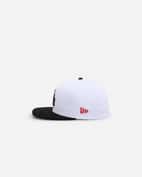 New Era Los Angeles Dodgers 'Fire Red' 59FIFTY Fitted White/Black