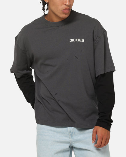 Dickies Payson 2Fer Long Sleeve T-Shirt Black