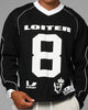 Loiter World Cup Long Sleeve T-Shirt Black