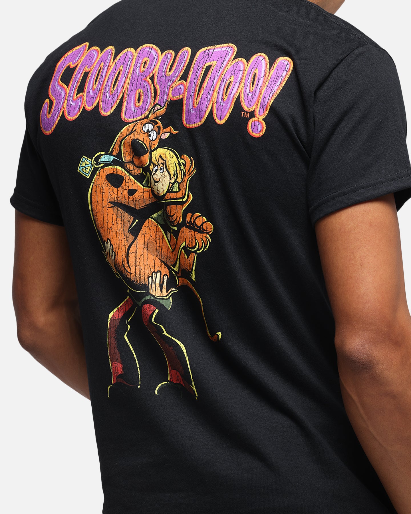 Goat Crew X Scooby-Doo Green Ghost Vintage T-Shirt Black | Culture