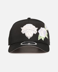 New Era New York Knicks 'Glow Rose' 9FORTY A-Frame Snapback Black