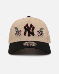 New Era New York Yankees 'Dragon Collection 2.0' 9FORTY A-Frame Snapback Black/Oak