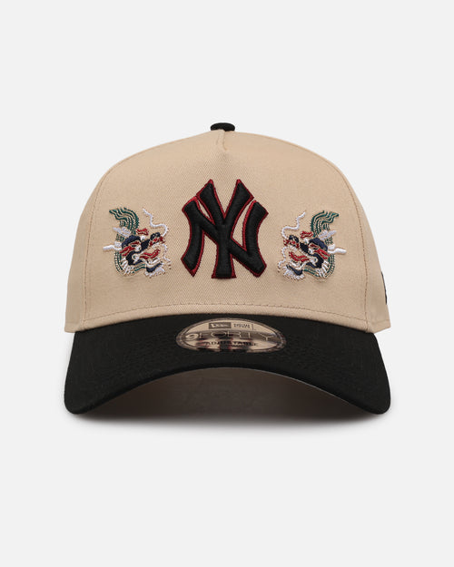 New Era New York Yankees 'Dragon Collection 2.0' 9FORTY A-Frame Snapback Black/Oak