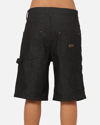 Carre Carpenter Jorts Raw Black