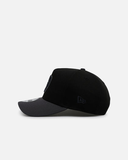 New Era Milwaukee Brewers 'Stealth' 9FORTY A-Frame Snapback Black/Charcoal