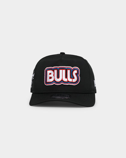 New Era Chicago Bulls 'Retro Black Prolight' Golfer Snapback Black