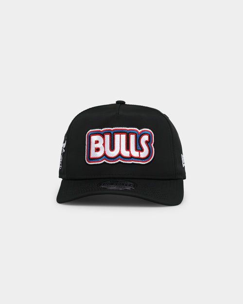 New Era Chicago Bulls 'Retro Black Prolight' Golfer Snapback Black