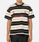 Carre Collective Stripe T-Shirt Black/Off White