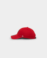 47 Brand Chicago Blackhawks Clean Up Strapback Red