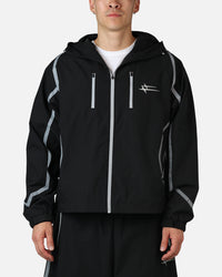 Loiter Hybrid Tek Windbreaker Black