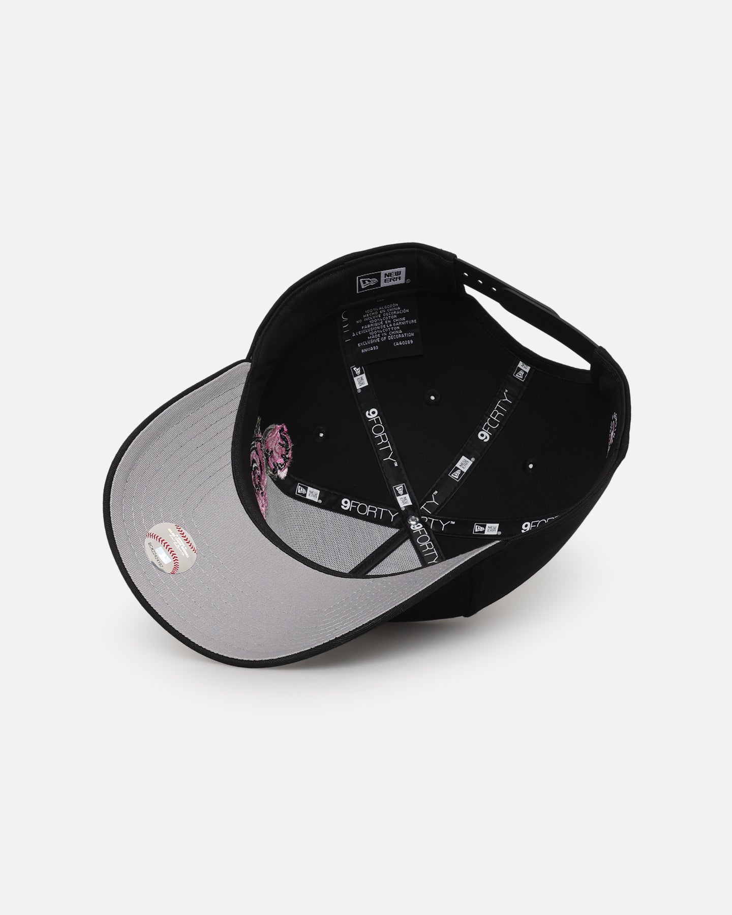 New Era Los Angeles Dodgers 'Pink Rose Embroidery' 9FORTY A-Frame