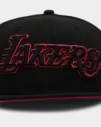 New Era Los Angeles Lakers 'Rose Nights' 59FIFTY Fitted Black