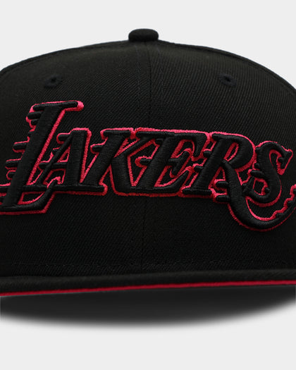 New Era Los Angeles Lakers 'Rose Nights' 59FIFTY Fitted Black