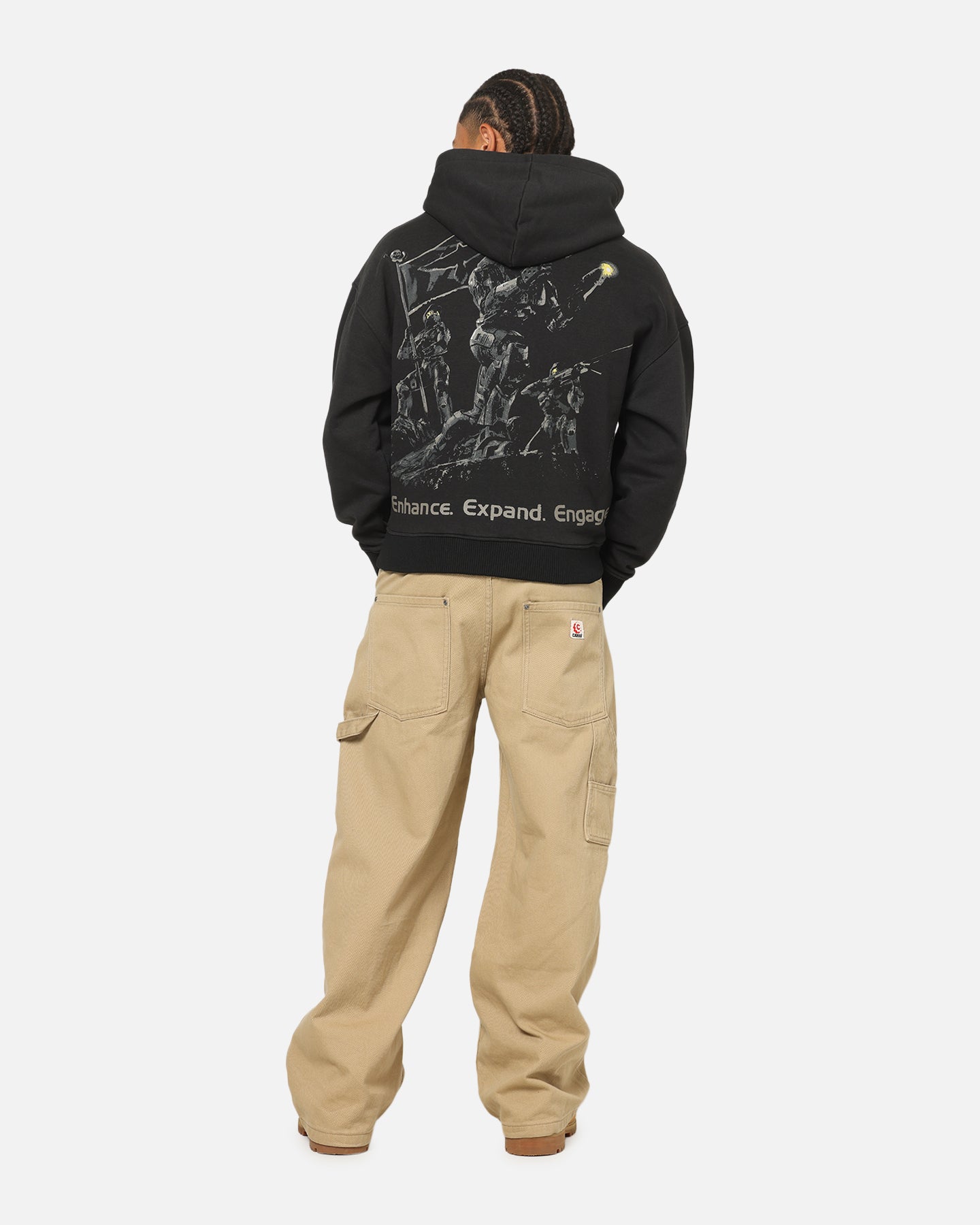 73Studio X Halo 2 Multiplayer Zip Hoodie Vintage Black | Culture