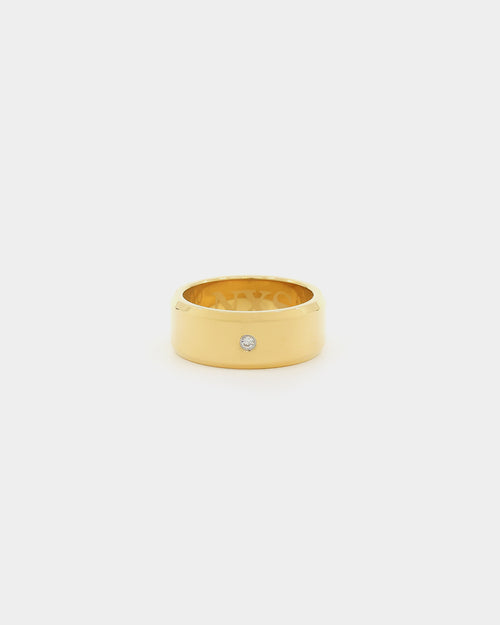 NXS Iced Definitive Ring Iced Gold