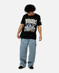 New Era Los Angeles Dodgers World Series Champs T-Shirt Black
