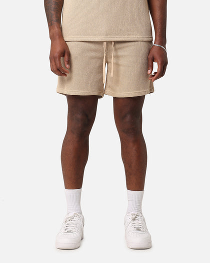 XXIII Broad Knit Shorts Tan