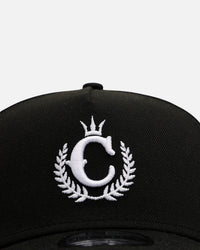 New Era X Culture Kings 9FORTY A-Frame Snapback Black/White