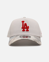 New Era Los Angeles Dodgers 'Chenille Camo' 9FORTY A-Frame Snapback Camo