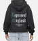 Represent Private Members Hoodie Stained Black